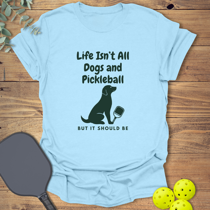 Dogs & Pickleball: Labrador T-Shirt