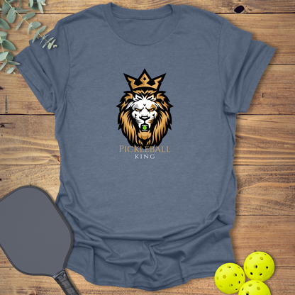 Lion King of Pickleball T-Shirt
