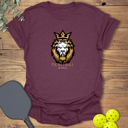 Lion King of Pickleball T-Shirt