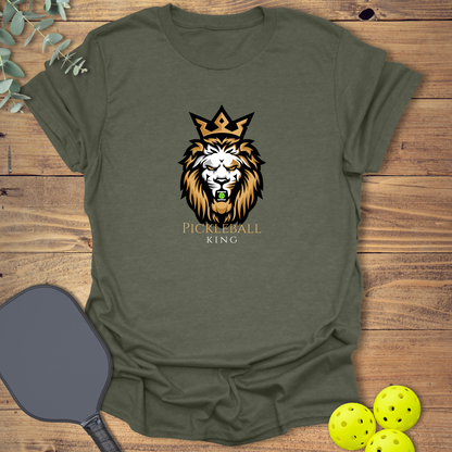 Lion King of Pickleball T-Shirt