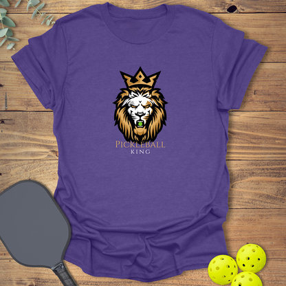 Lion King of Pickleball T-Shirt