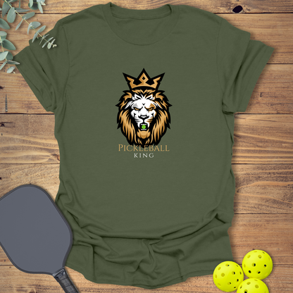 Lion King of Pickleball T-Shirt