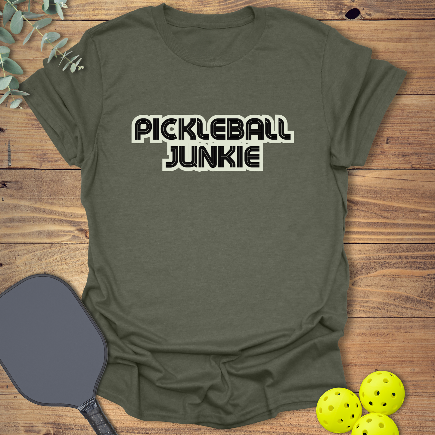 Pickleball Junkie T-Shirt