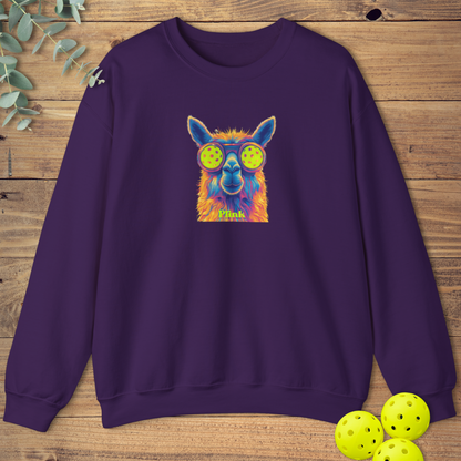 Llama Plink Pickleball Sweatshirt