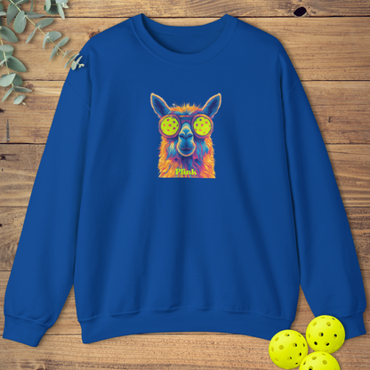 Llama Plink Pickleball Sweatshirt