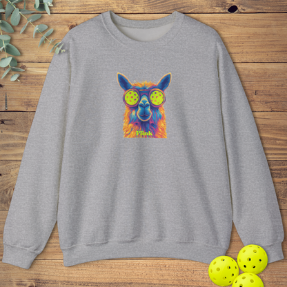 Llama Plink Pickleball Sweatshirt