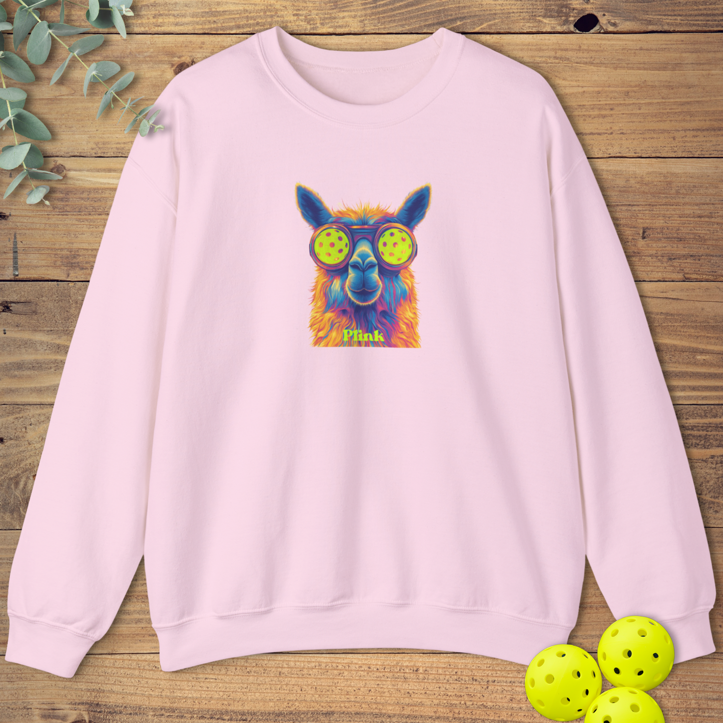 Llama Plink Pickleball Sweatshirt