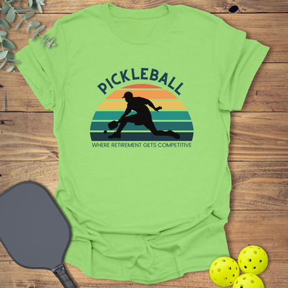 Retirement Pickleball T-Shirt