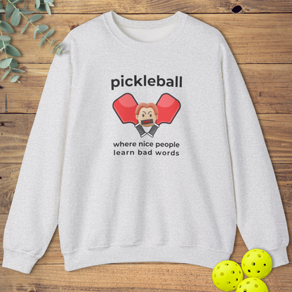 People Learn Bad Words Sweatshirt