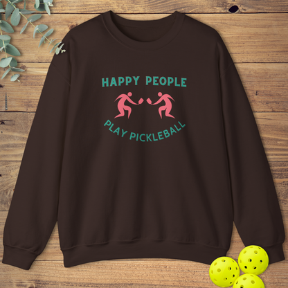 Happy People Pickleball Sweatshirt