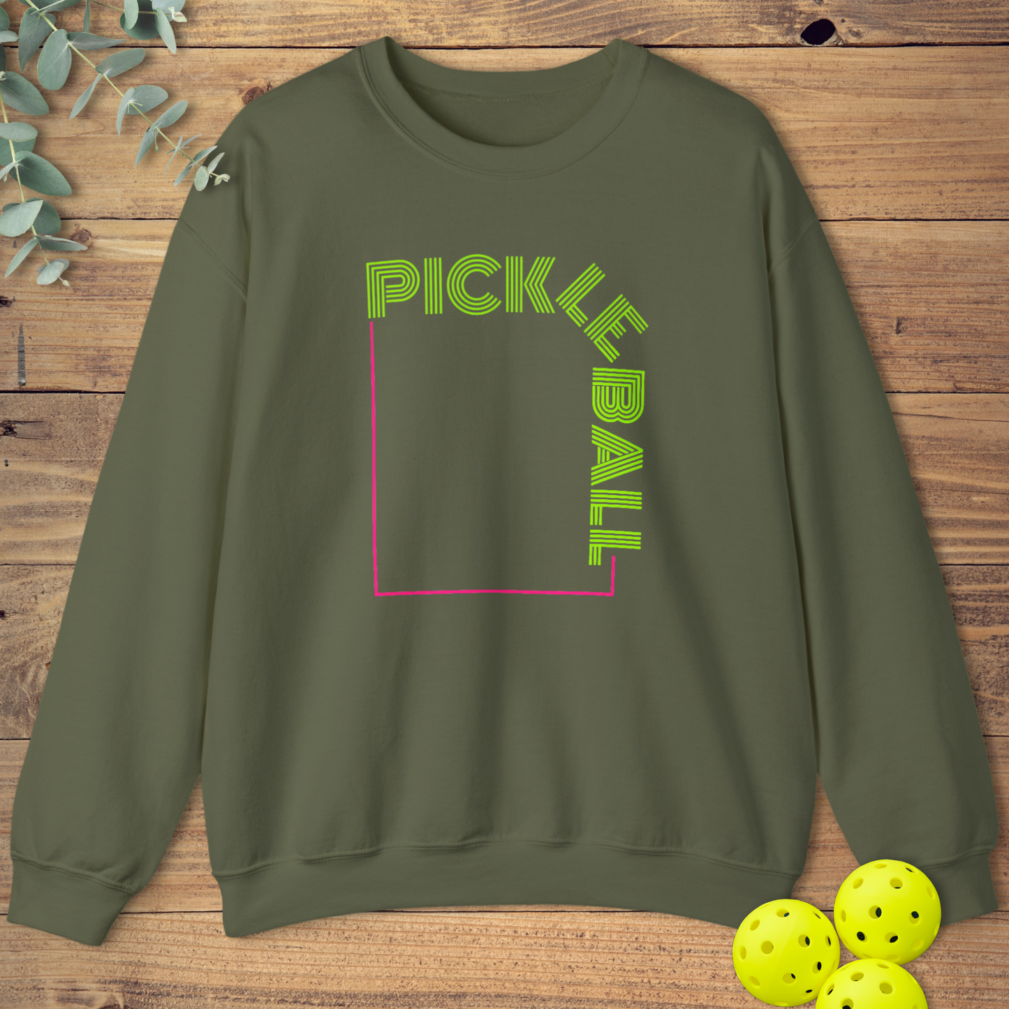 Pickleball Box Logo Sweatshirt