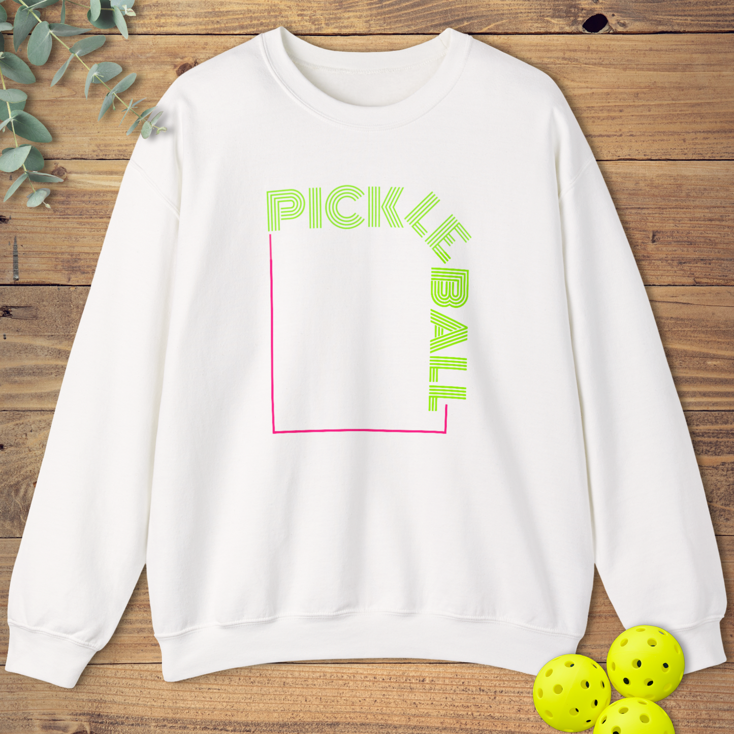 Pickleball Box Logo Sweatshirt