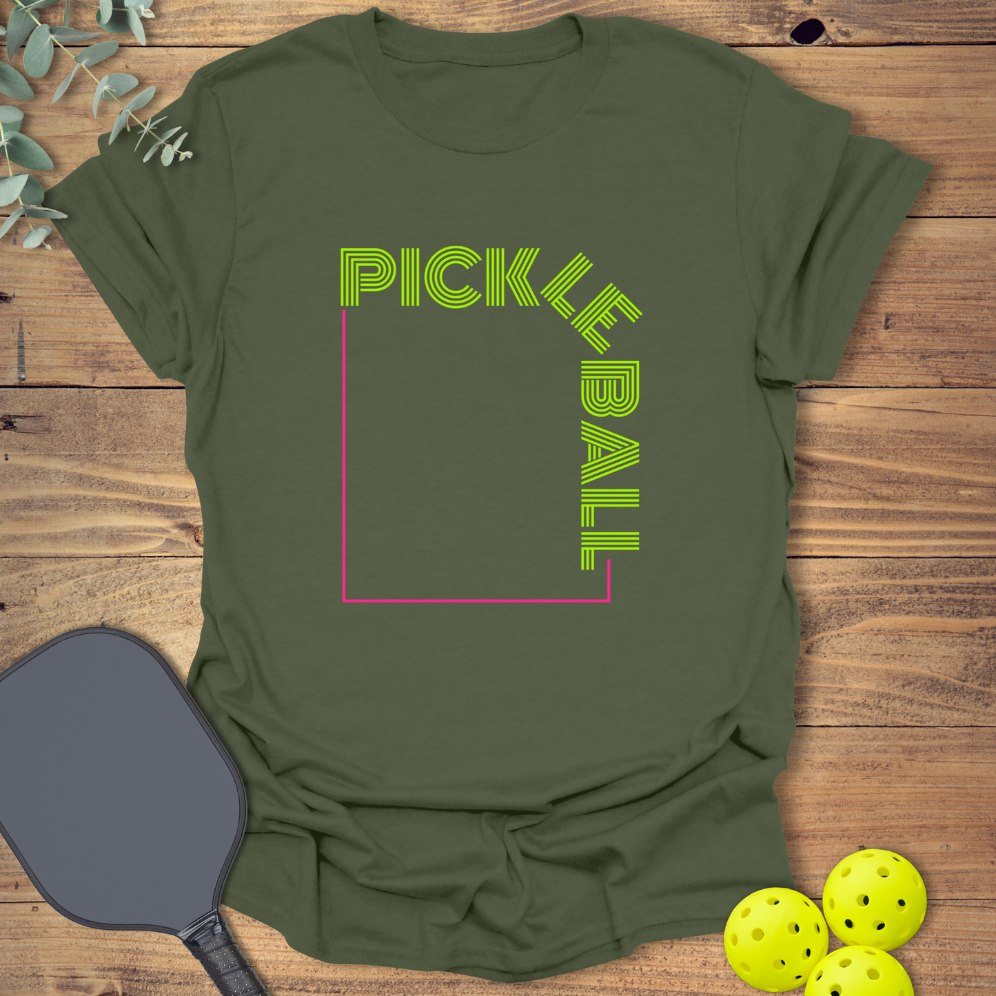 Pickleball Box Logo T-Shirt