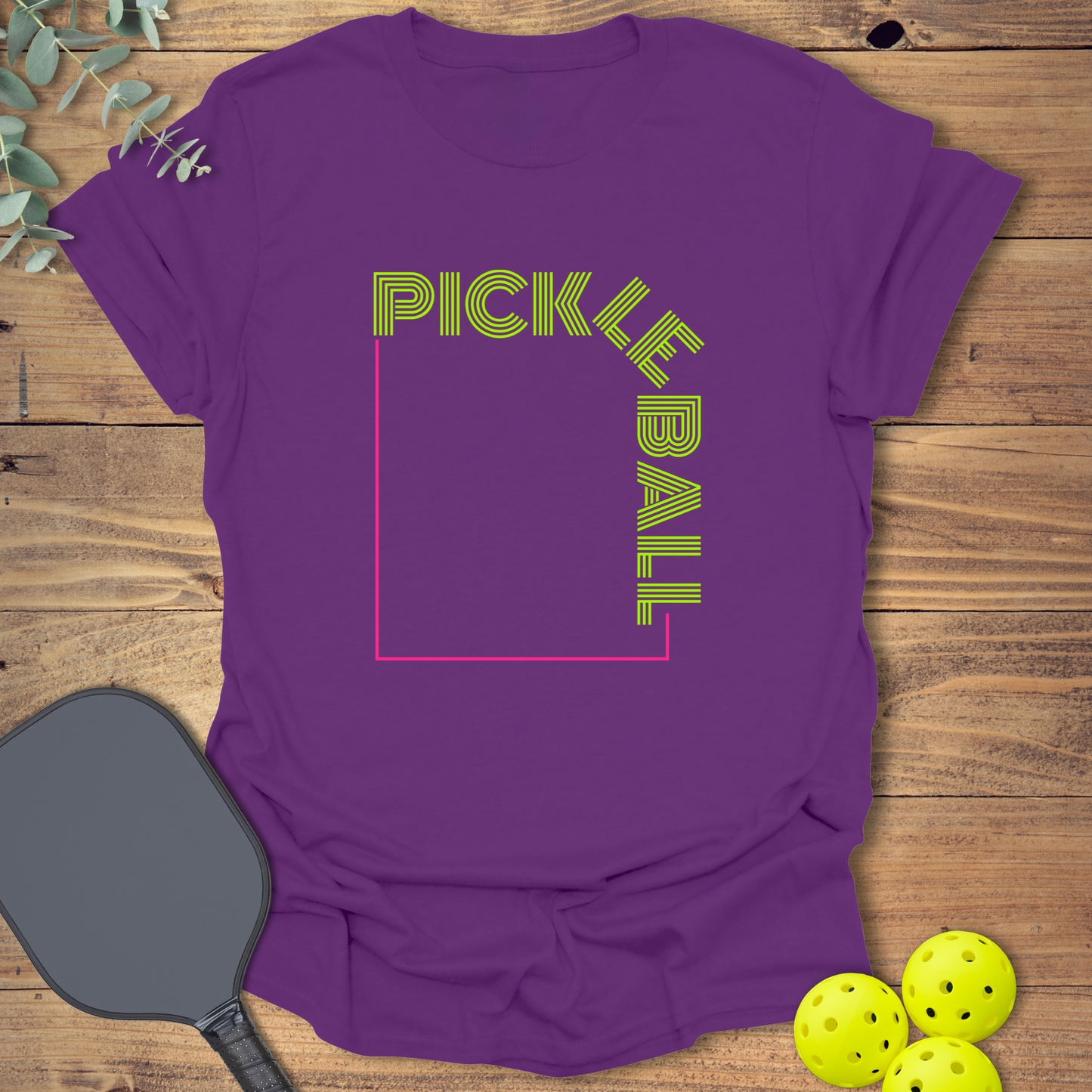 Pickleball Box Logo T-Shirt