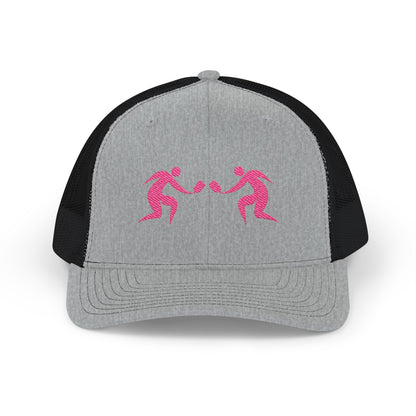 Pickleball Battle Snapback Trucker Cap