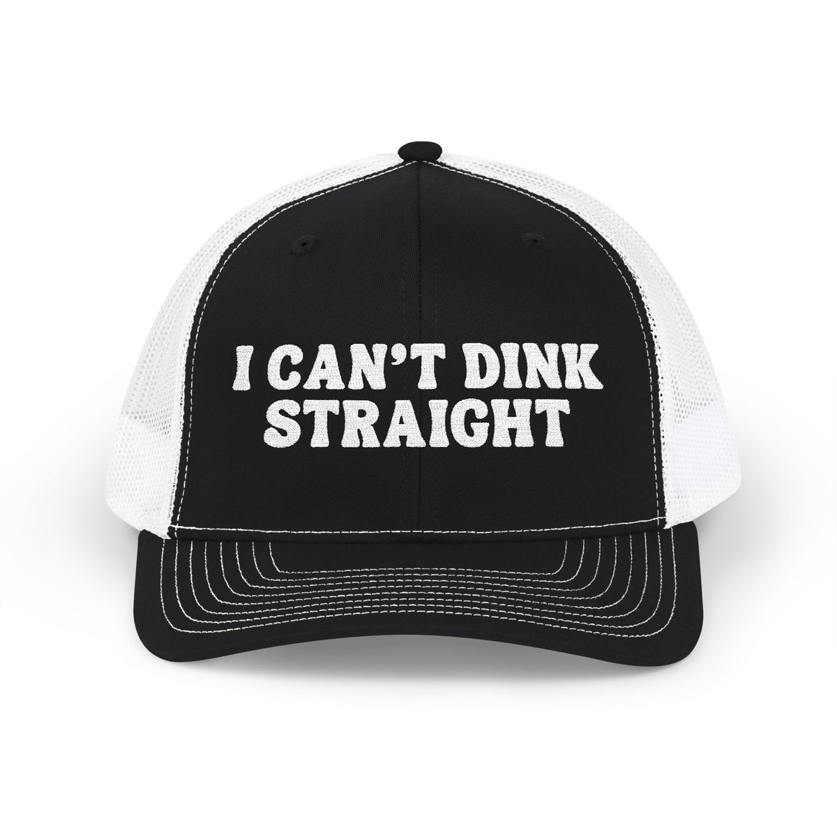 I Can't Dink Straight Snapback Trucker Cap