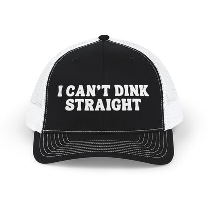 I Can't Dink Straight Snapback Trucker Cap
