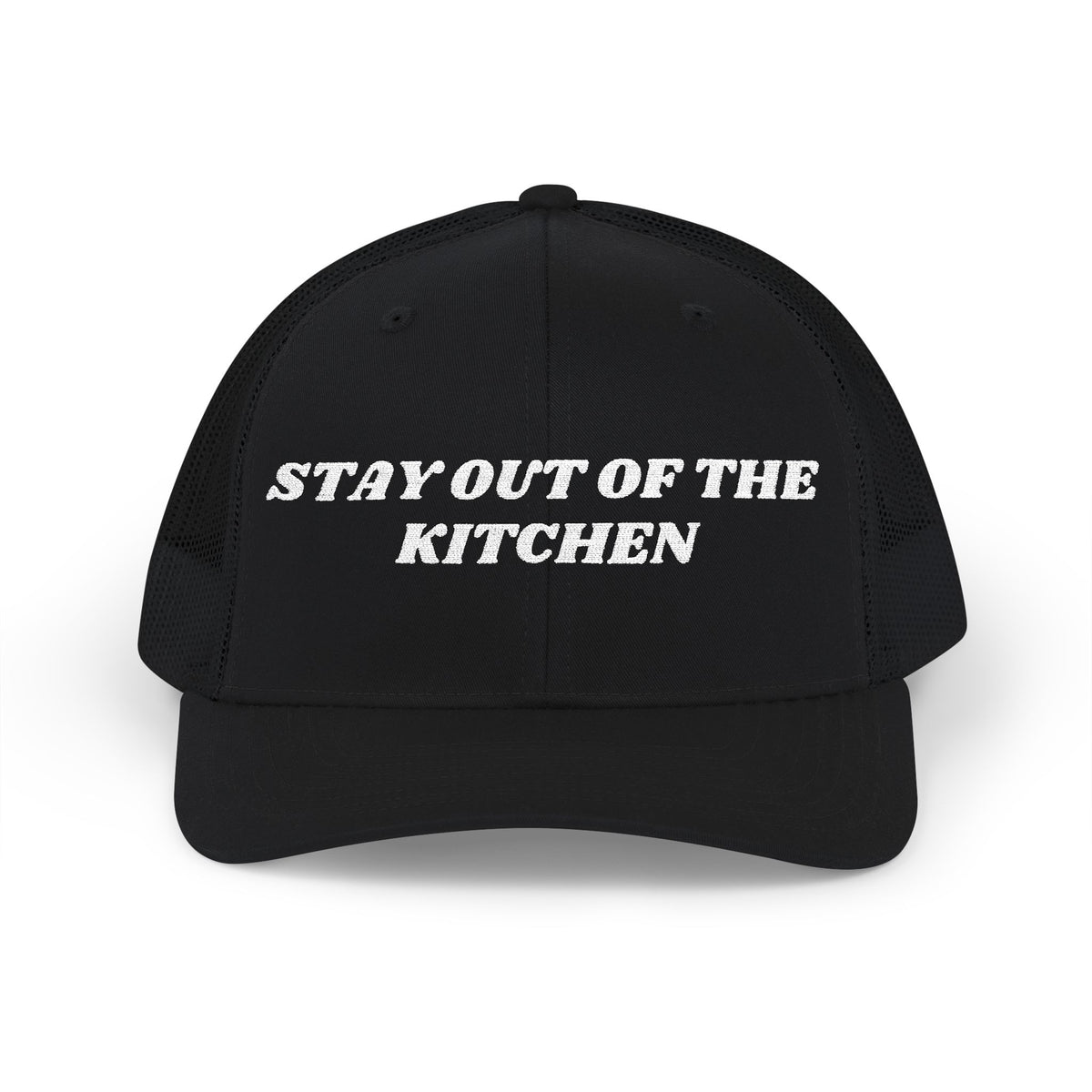 Stay Out of the Kitchen Snapback Trucker Cap