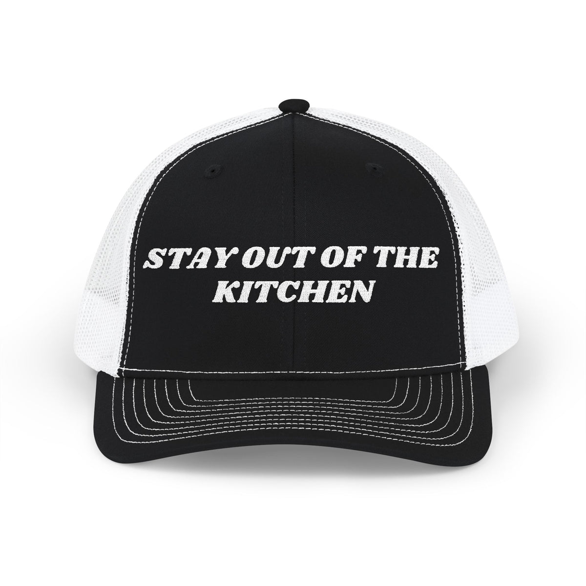 Stay Out of the Kitchen Snapback Trucker Cap