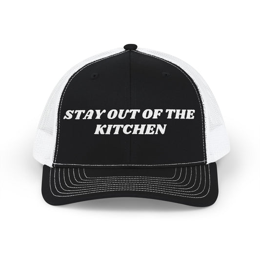 Stay Out of the Kitchen Snapback Trucker Cap