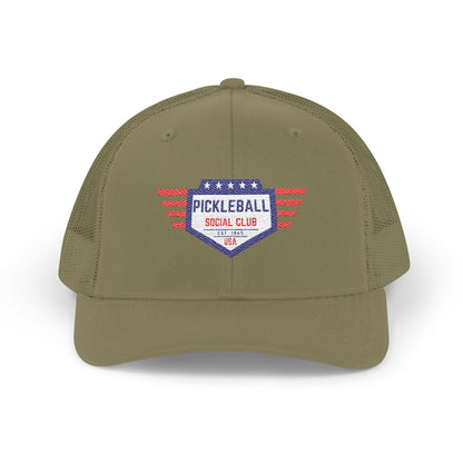 Pickleball Social Club Snapback Trucker Cap