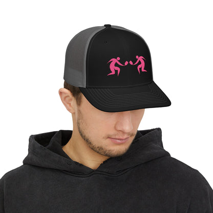 Pickleball Battle Snapback Trucker Cap