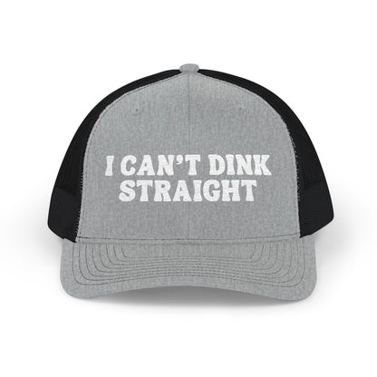 I Can't Dink Straight Snapback Trucker Cap