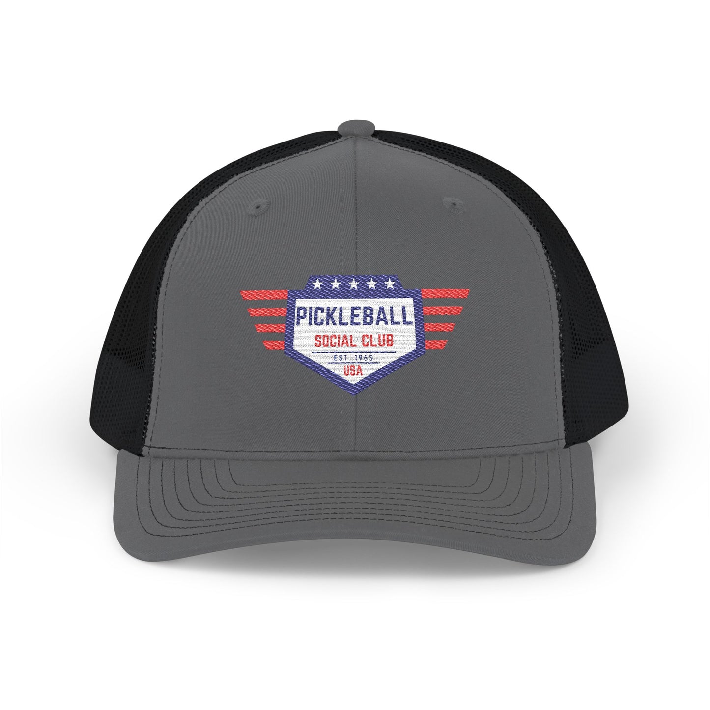 Pickleball Social Club Snapback Trucker Cap