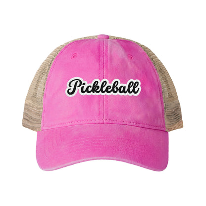 Pickleball Women's Ponytail Hat