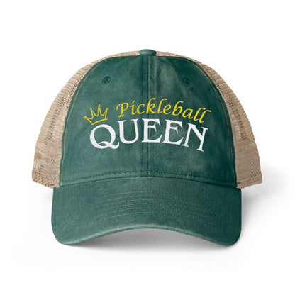 Pickleball Queen Women's Mesh-Back Cap