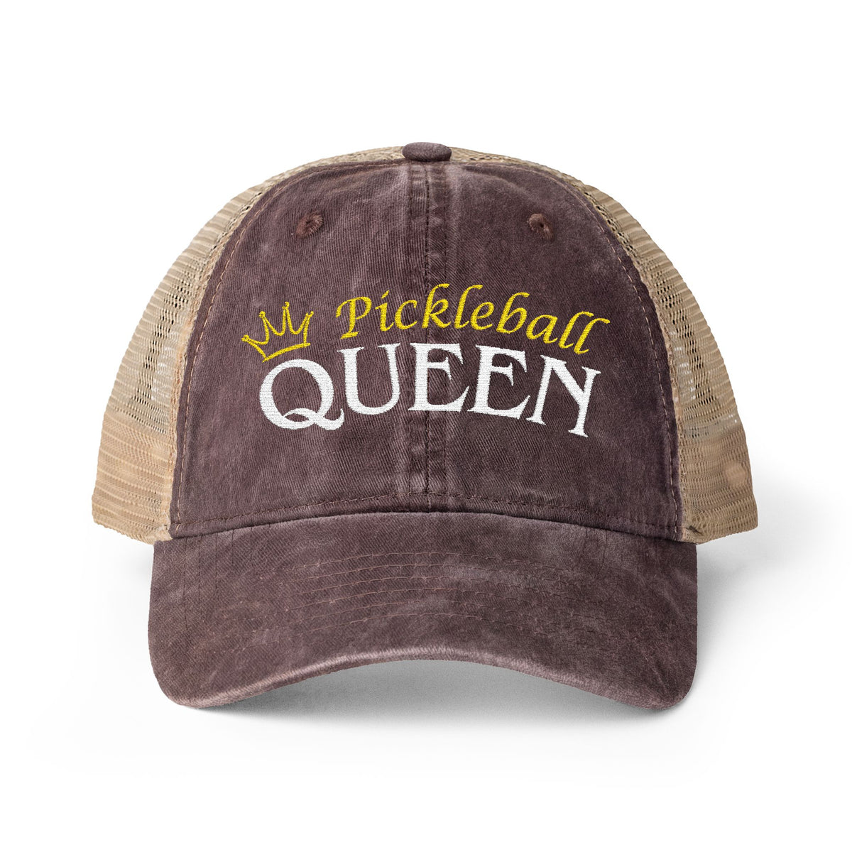 Pickleball Queen Women's Mesh-Back Cap