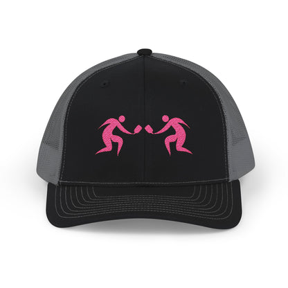 Pickleball Battle Snapback Trucker Cap