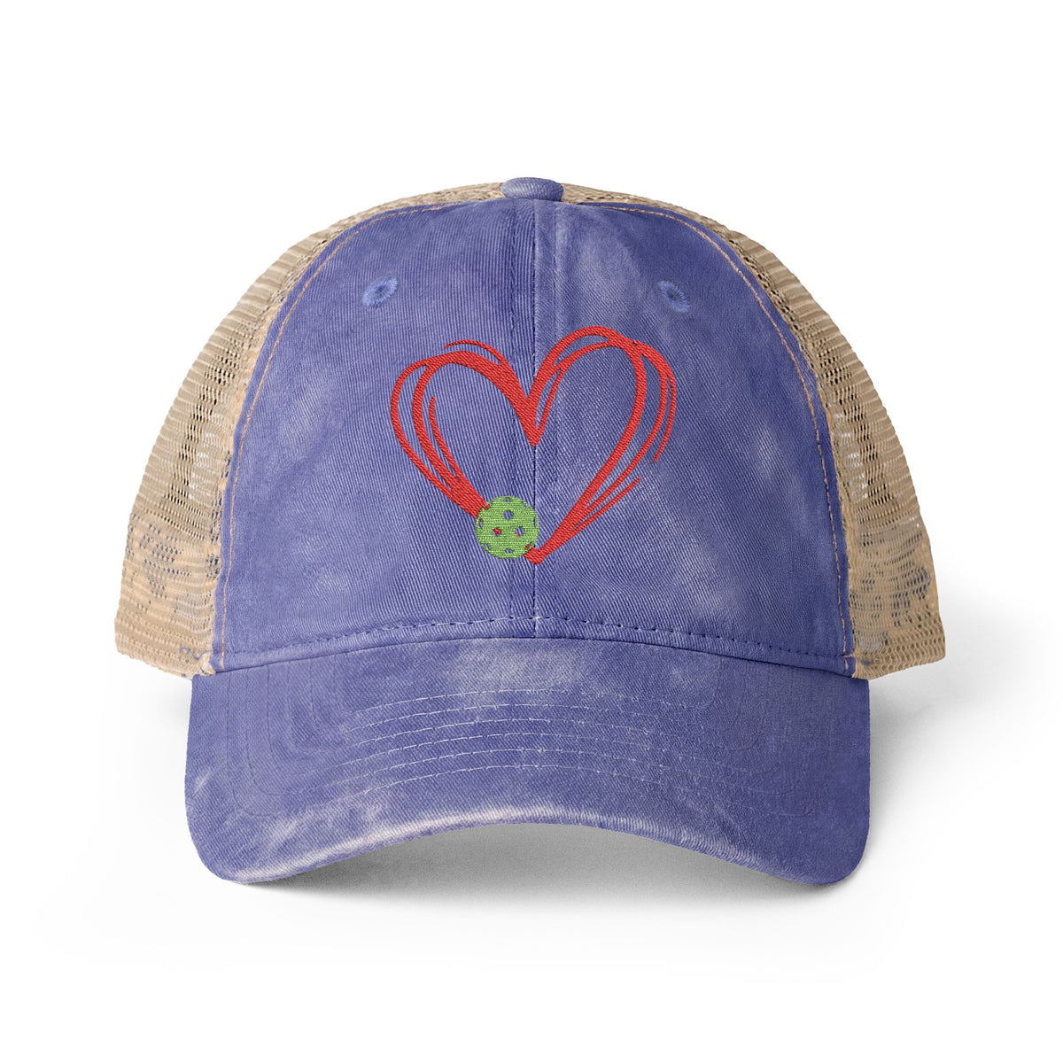 Pickleball Love Women's Mesh-Back Cap
