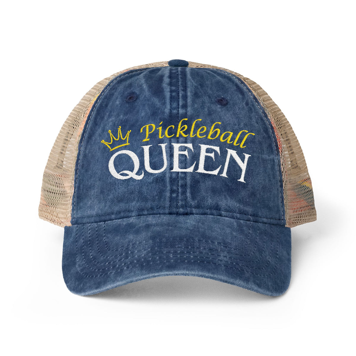 Pickleball Queen Women's Mesh-Back Cap