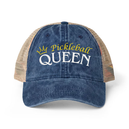 Pickleball Queen Women's Mesh-Back Cap