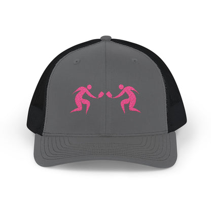 Pickleball Battle Snapback Trucker Cap