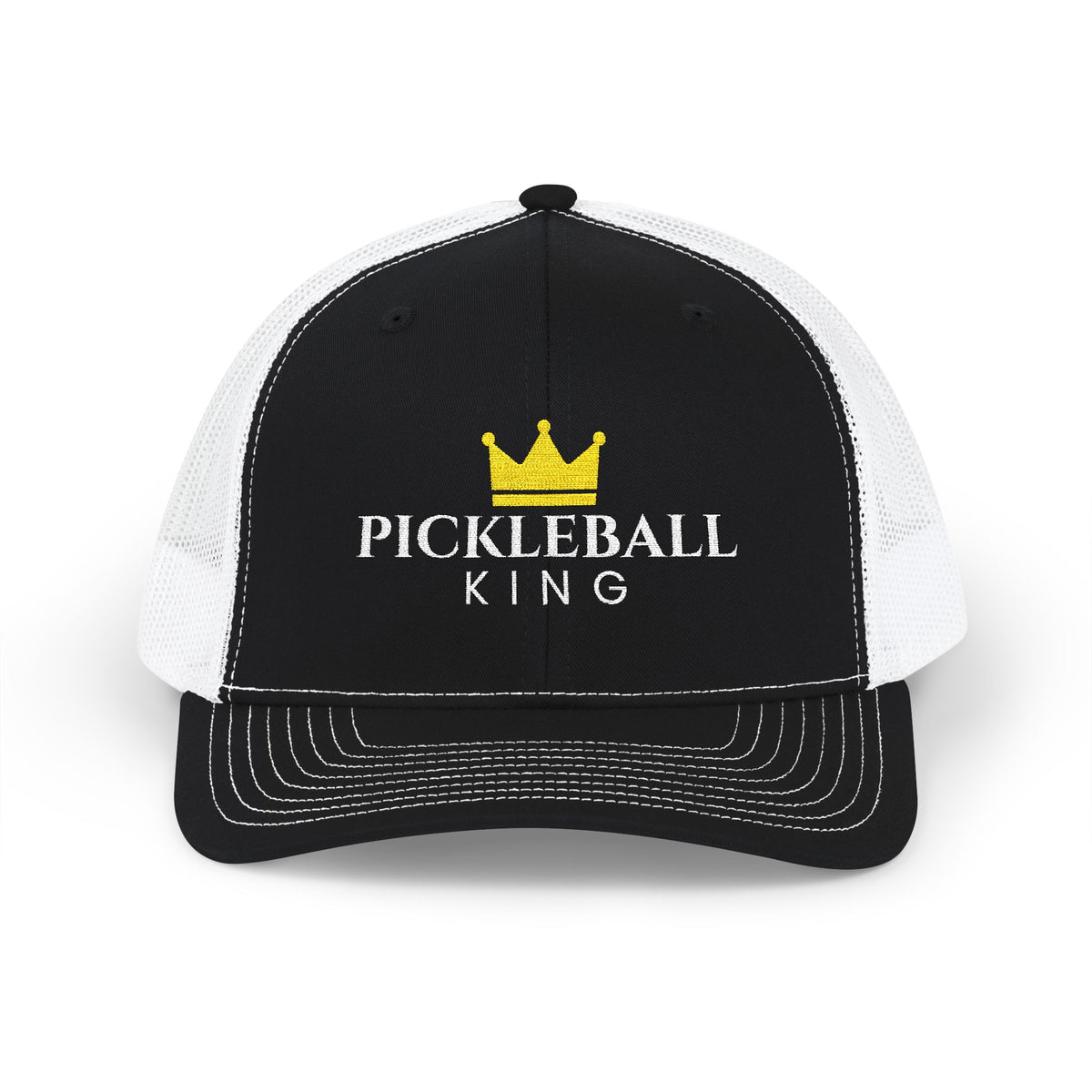 Pickleball King Snapback Trucker Cap