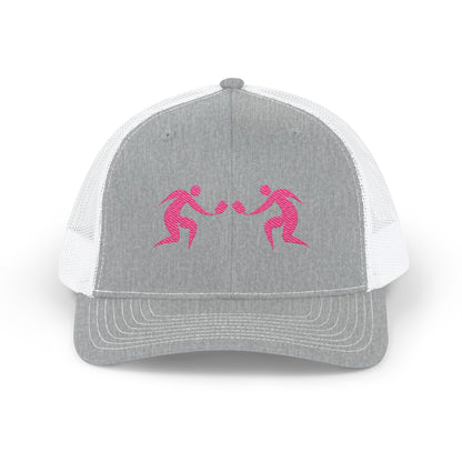 Pickleball Battle Snapback Trucker Cap