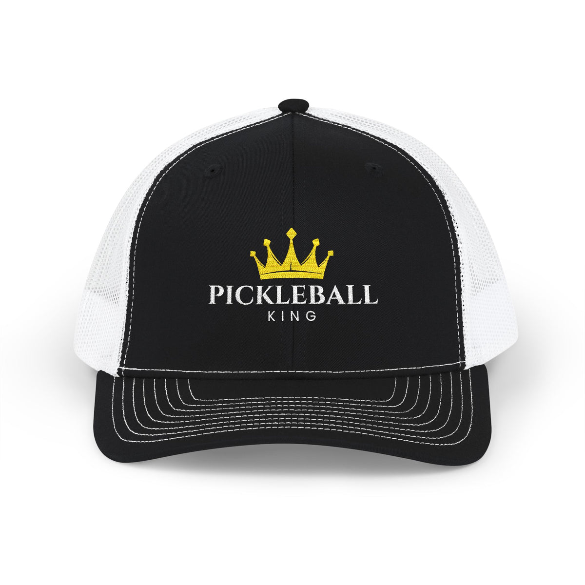 Pickleball King Snapback Trucker Cap